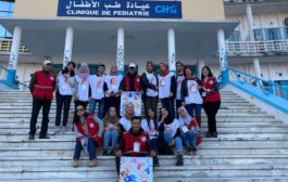 الهلال الأحمر الجزائري يزور مرضى السرطان في مستشفى 